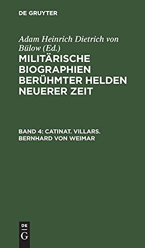 Catinat. Villars. Bernhard von Weimar