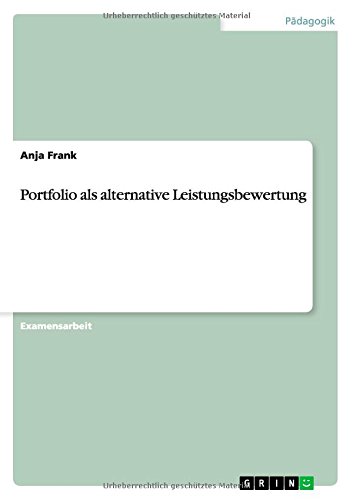 Portfolio als alternative Leistungsbewertung