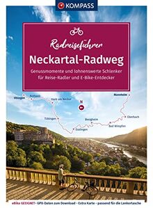 KOMPASS Radreiseführer Neckartal-Radweg: Von der Quelle bis Mannheim mit Extra-Tourenkarte, Reiseführer und exakter Streckenbeschreibung