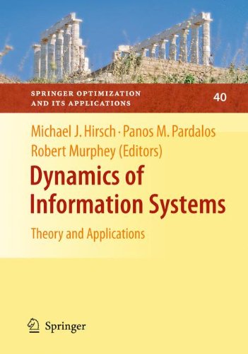 Dynamics of Information Systems: Theory and Applications (Springer Optimization and Its Applications)