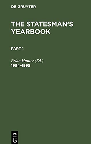 1994–1995: STATES-B (The Statesman's Yearbook)