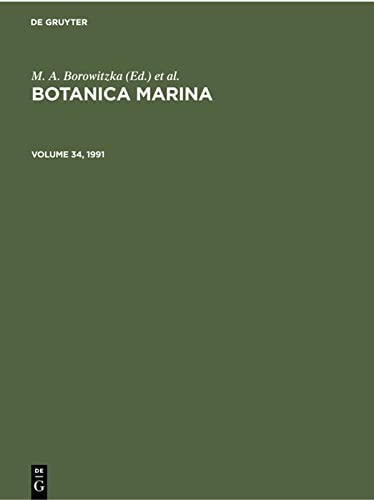 Botanica Marina. Volume 34, 1991