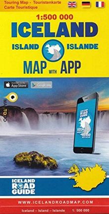 Iceland Touring Map + APP 2018
