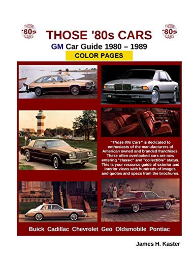 James Kaster Those 80s Cars - Gm