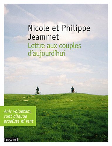 Lettre Aux Couples D'aujourd'hui