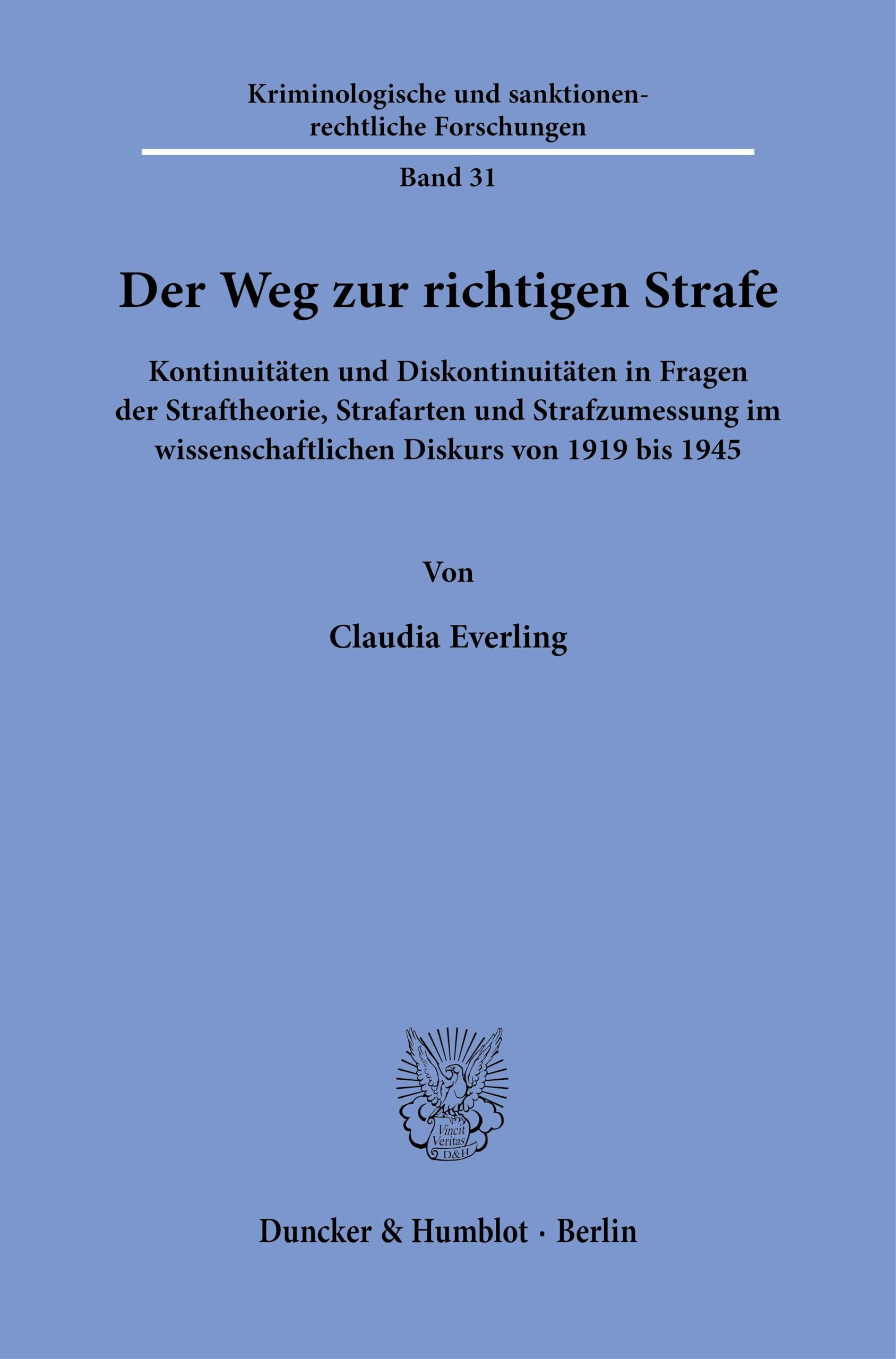 Der Weg zur richtigen Strafe