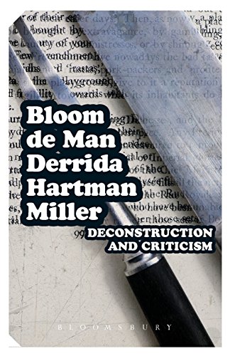 Deconstruction and Criticism (Question What You Thought Before)