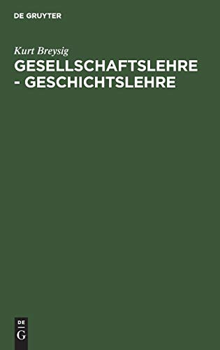 Gesellschaftslehre - Geschichtslehre