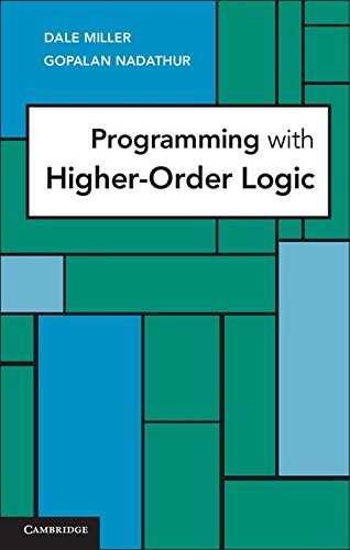 Dale Miller Programming With Higher-Order Logic