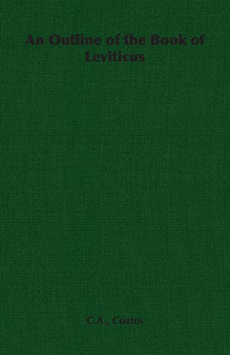 An Outline of the Book of Leviticus