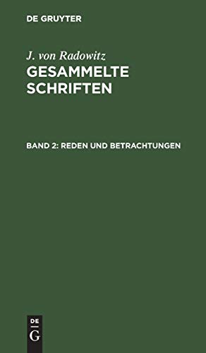 Reden und Betrachtungen