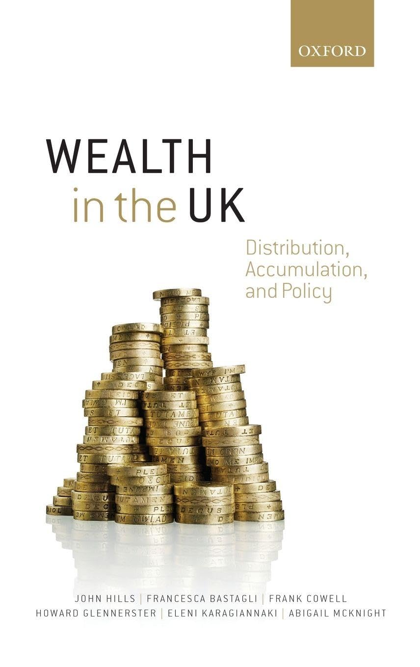 Wealth in the UK: Distribution, Accumulation, and Policy