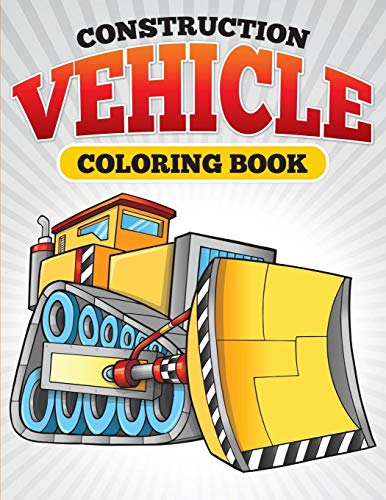 Julie Little Construction Vehicle Coloring Book