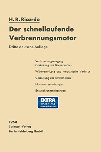 Der schnellaufende Verbrennungsmotor (German Edition): Mit online files/update