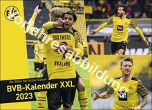 BVB Edition. Großer Wandkalender 2024. Einzigartiger Fotokalender mit allen Stars von Borussia Dortmund. Wandkalender XXL für Fußballfans. Querformat 68 x 49 cm.