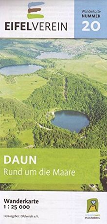 WK Daun - Rund um die Maare: Wanderkarte Nr. 20 des Eifelvereins (Karten des Eifelvereins)