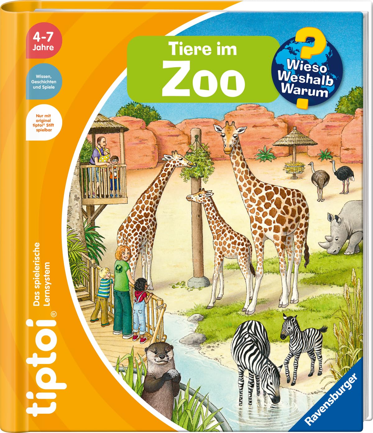 Friese, Inka: tiptoi® Wieso? Weshalb? Warum? - Tiere im Zoo