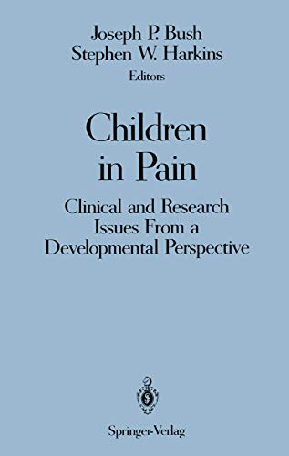 Children in Pain: Clinical and Research Issues From a Developmental Perspective
