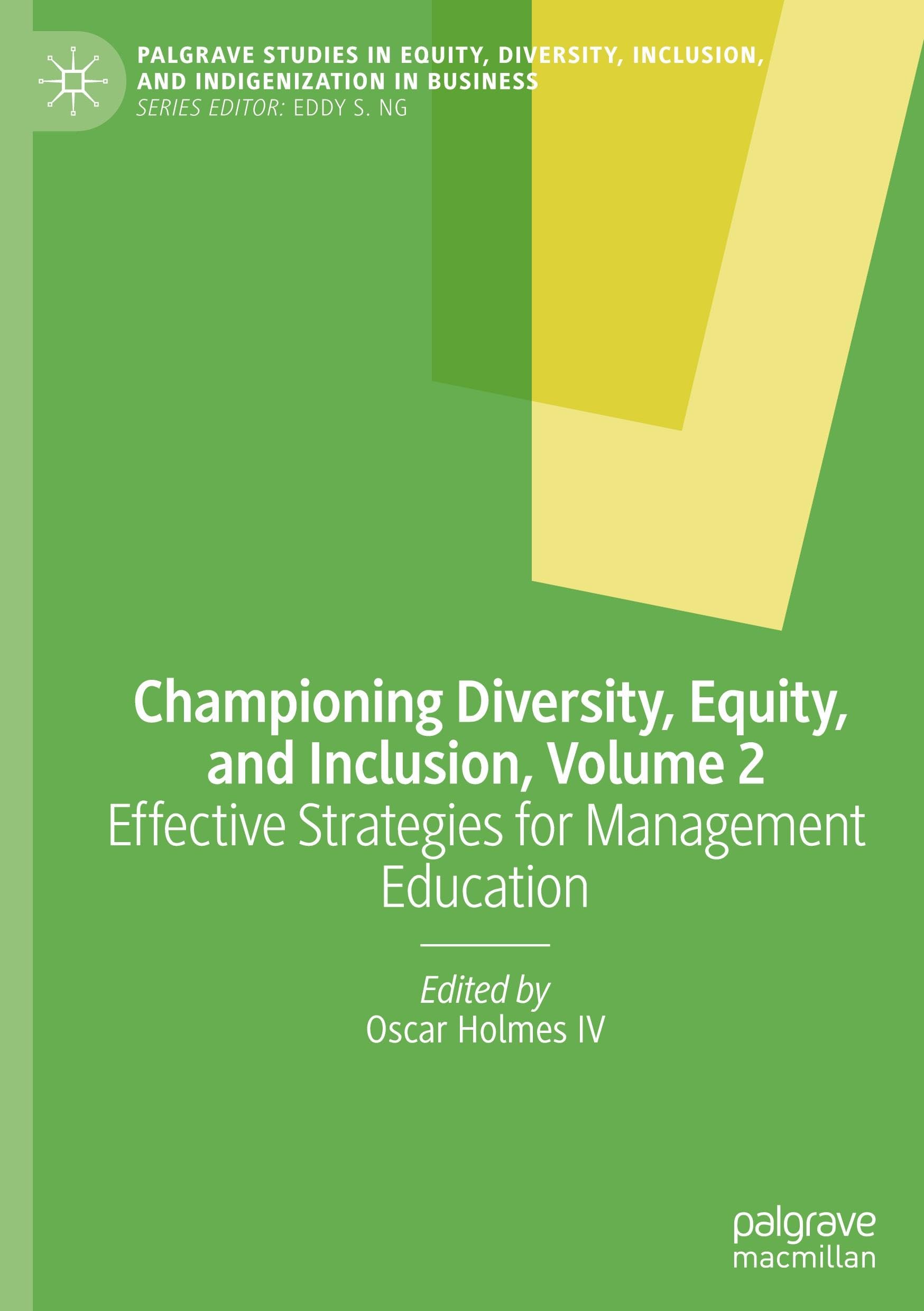 Championing Diversity, Equity, and Inclusion, Volume 2: Effective Strategies for Management Education (Palgrave Studies in Equity, Diversity, Inclusion, and Indigenization in Business, Band 2)