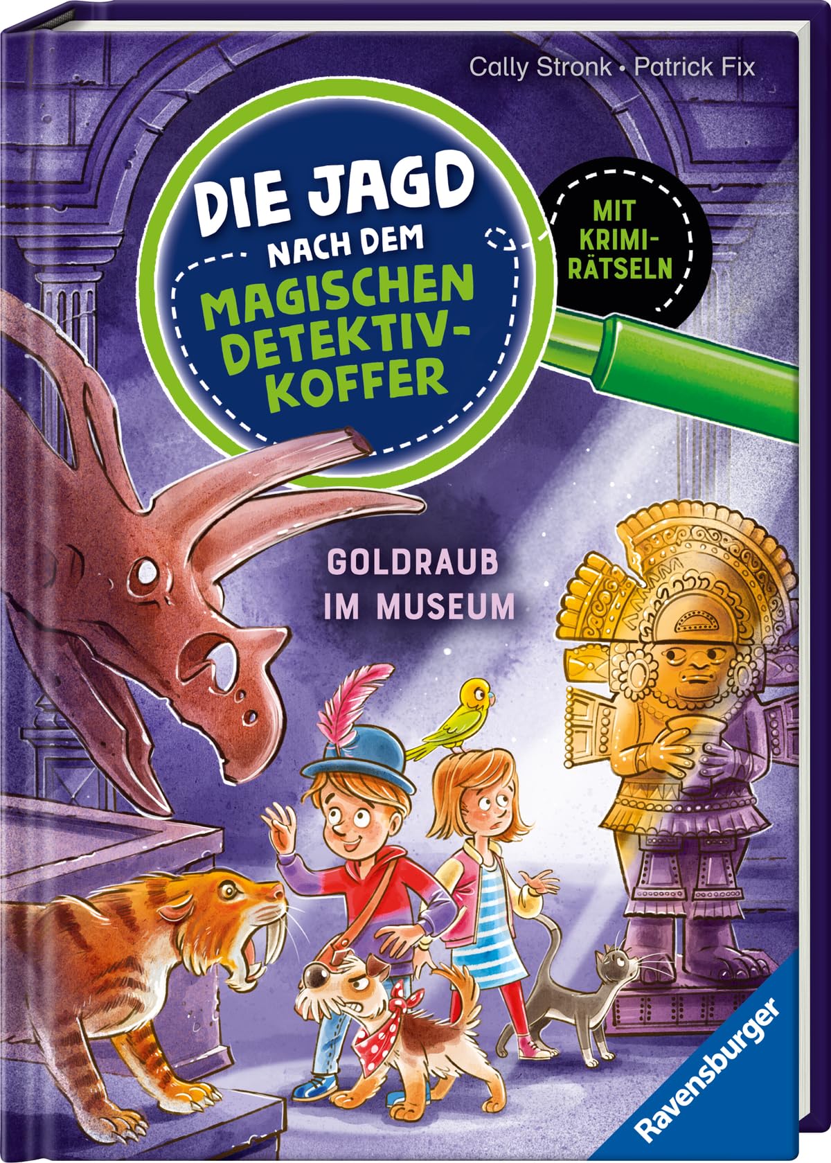 Die Jagd nach dem magischen Detektivkoffer 5: Goldraub im Museum. Erstlesebuch ab 7 Jahren für Jungen und Mädchen - Lesenlernen mit Krimirätseln