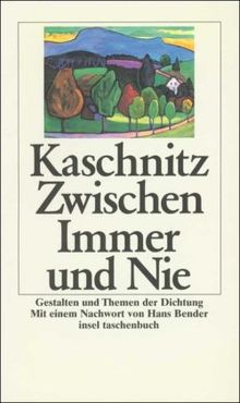 Zwischen Immer und Nie: Gestalten und Themen der Dichtung (insel taschenbuch)