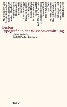 Lesbar: Typografie in der Wissensvermittlung