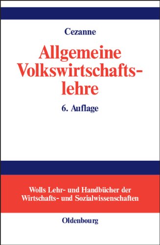 Allgemeine Volkswirtschaftslehre