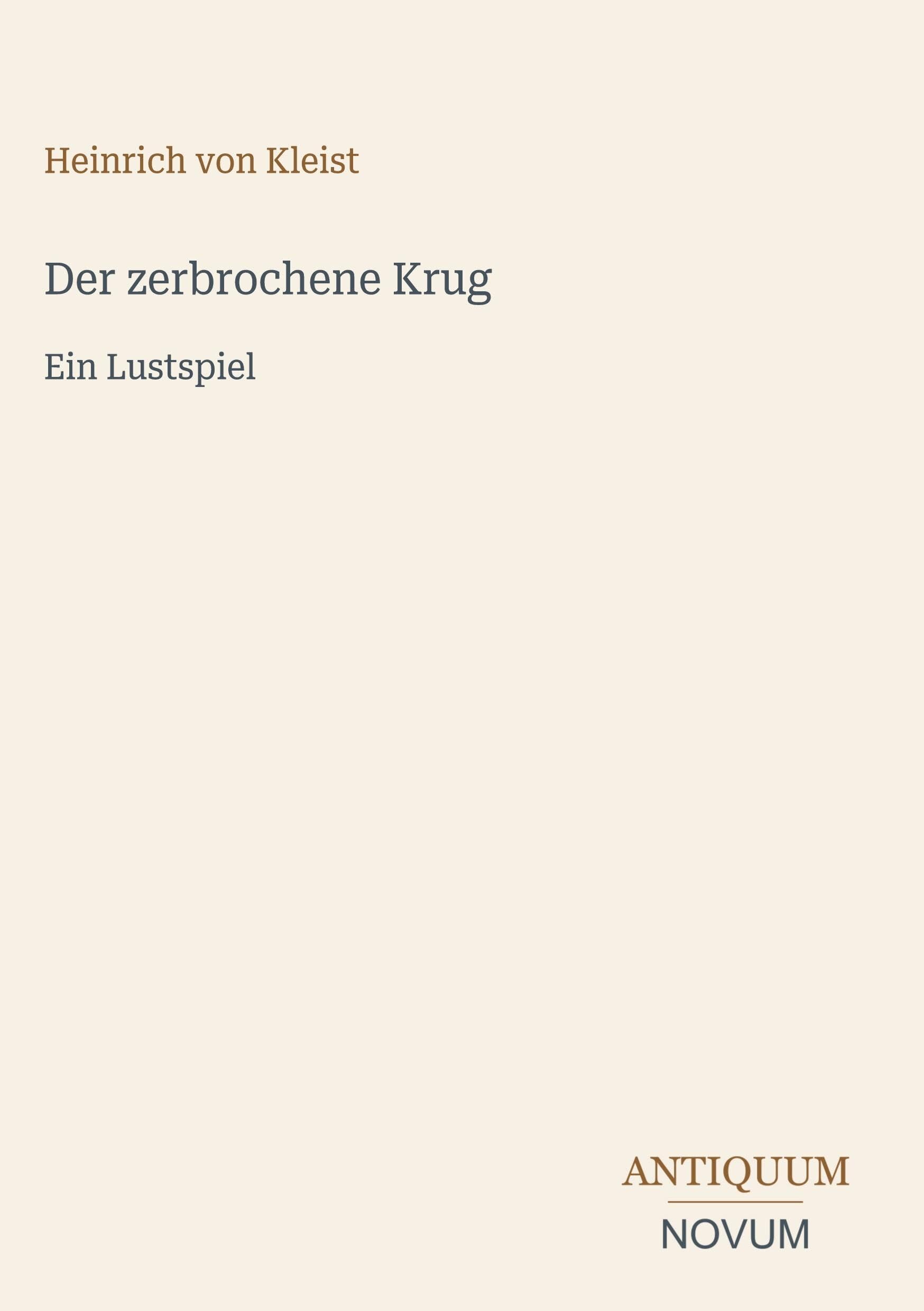 Der zerbrochene Krug