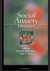 Social Anxiety Disorder (Medical Psychiatry Series, Band 29)
