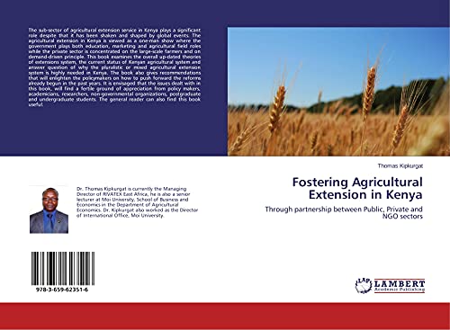 Fostering Agricultural Extension in Kenya: Through partnership between Public, Private and NGO sectors