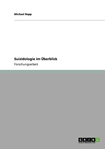 Suizidologie im Überblick
