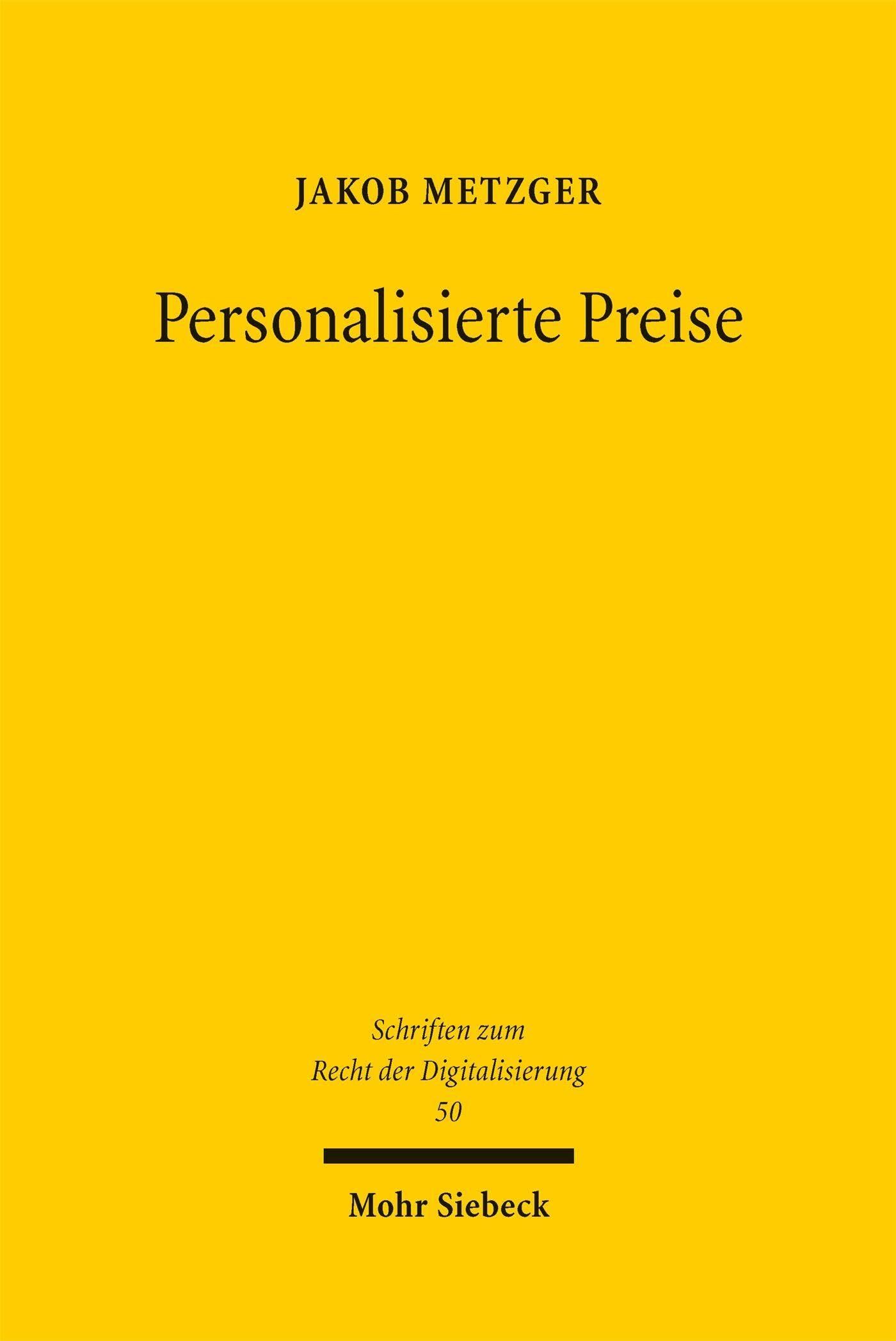 Personalisierte Preise - Neuware