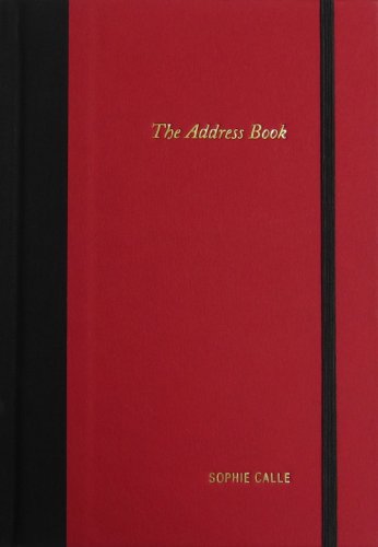 Sophie Calle The Address Book