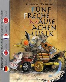 Fünf freche Mäuse machen Musik (Buch mit DVD)