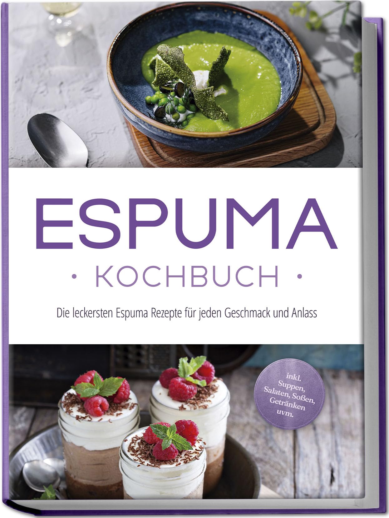 Rebers, Louise: Espuma Kochbuch: Die leckersten Espuma Rezepte für jeden Geschmack und Anlass - inkl. Suppen, Salaten, Soßen, Getränken uvm.
