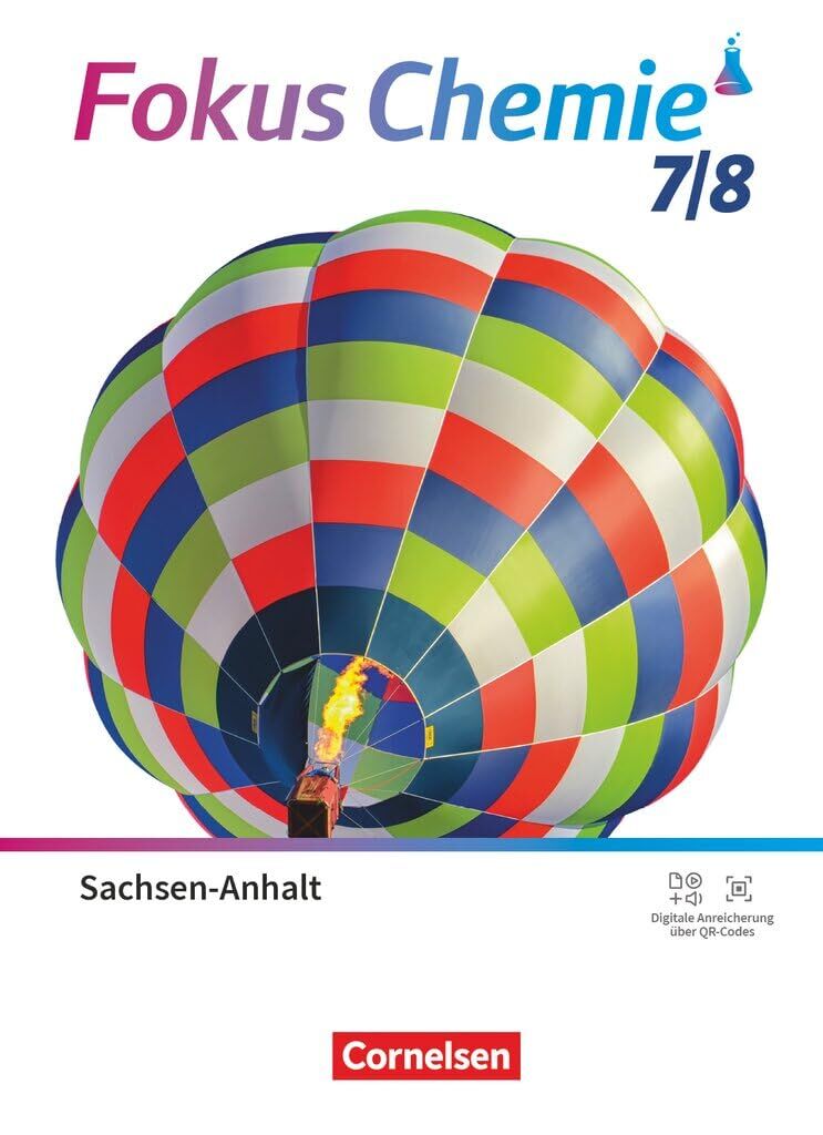 Fokus Chemie 7./8. Schuljahr - Gymnasium Sachsen-Anhalt ab 2026 - Neubearbeitung - Schulbuch - Neuware