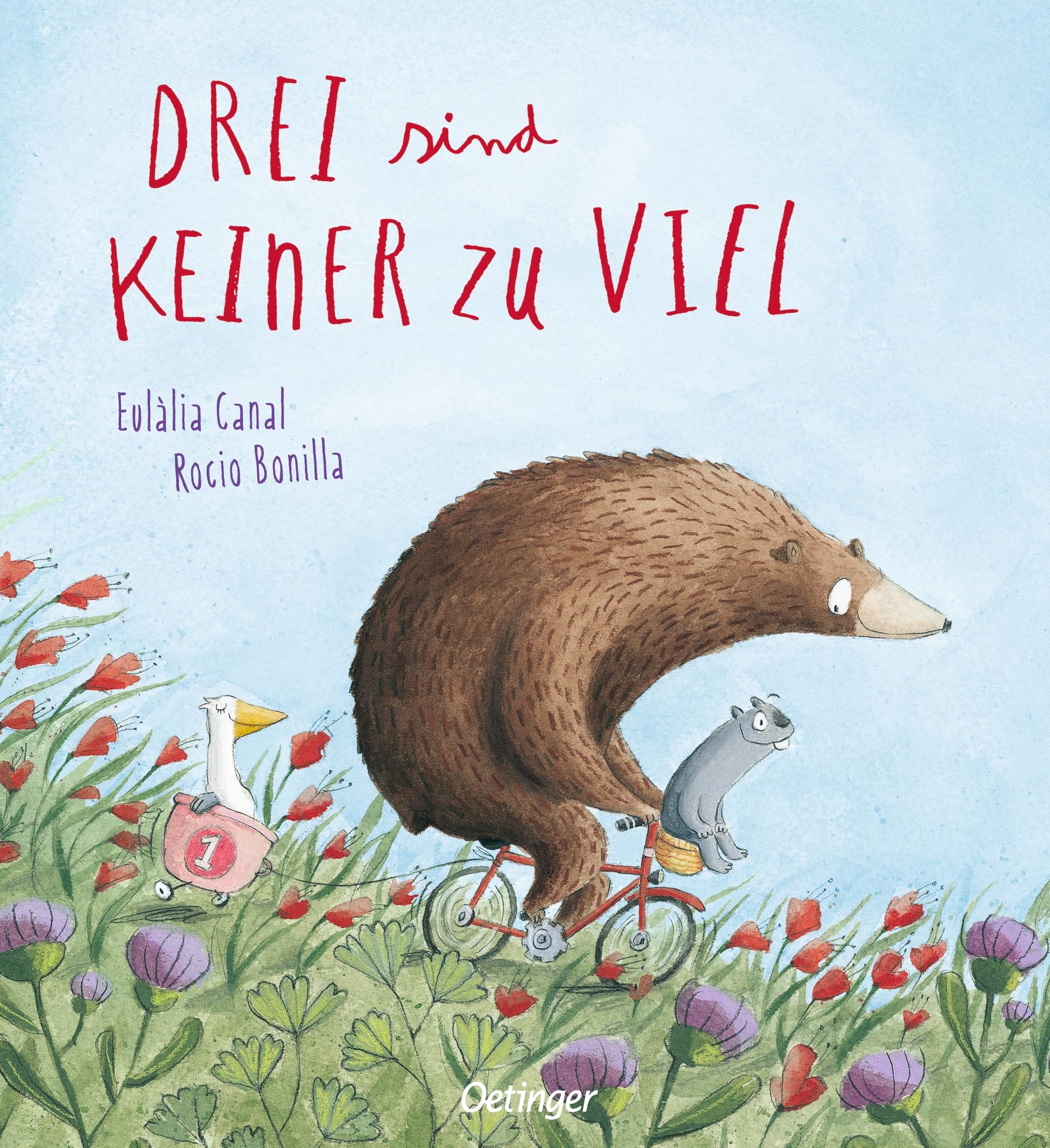 Drei sind keiner zu viel: Bilderbuch ab 4 Jahren über Eifersucht, Akzeptanz und die Freude am Teilen