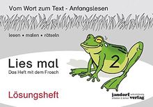 Lies mal 2 - Das Heft mit dem Frosch: Lösungsheft von not specified  | Buch | Zustand wie neu