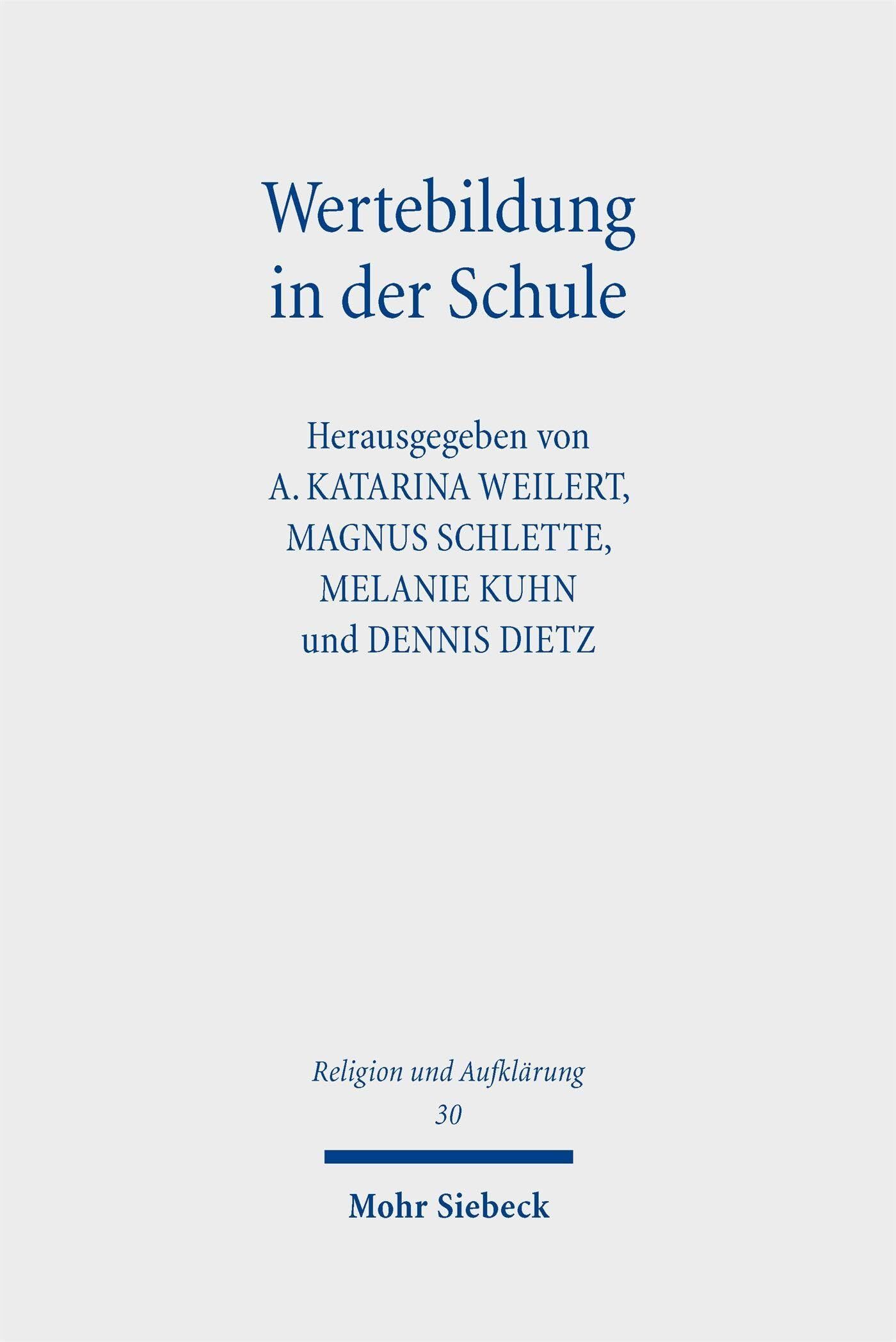 Wertebildung in der Schule - Neuware