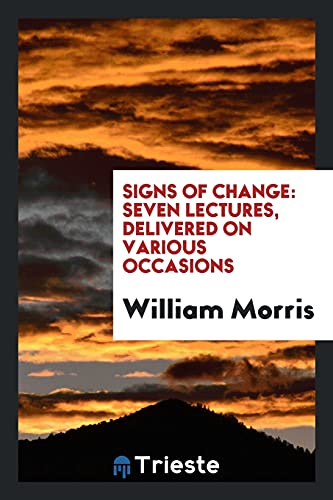 Die Buchhandlung in Oelde hat das Buch Signs of change: seven lectures, delivered on various occasions