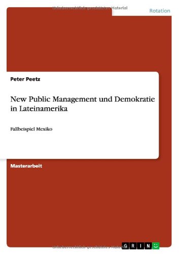 New Public Management und Demokratie in Lateinamerika: Fallbeispiel Mexiko