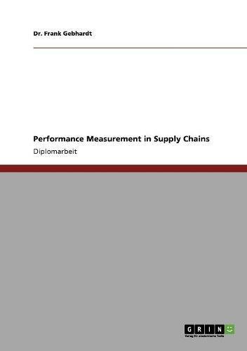 Performance Measurement in Supply Chains