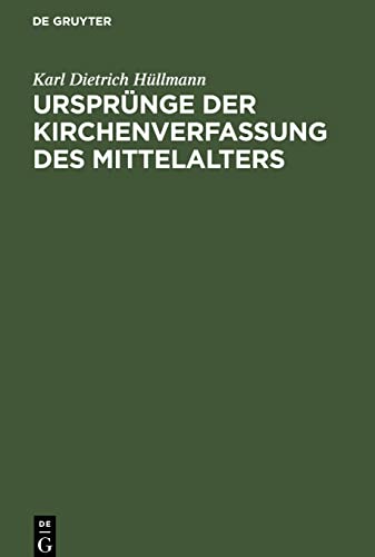 Ursprünge der Kirchenverfassung des Mittelalters