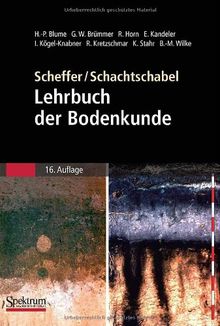 Scheffer/Schachtschabel: Lehrbuch der Bodenkunde