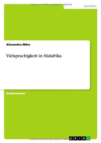 Vielsprachigkeit in Südafrika