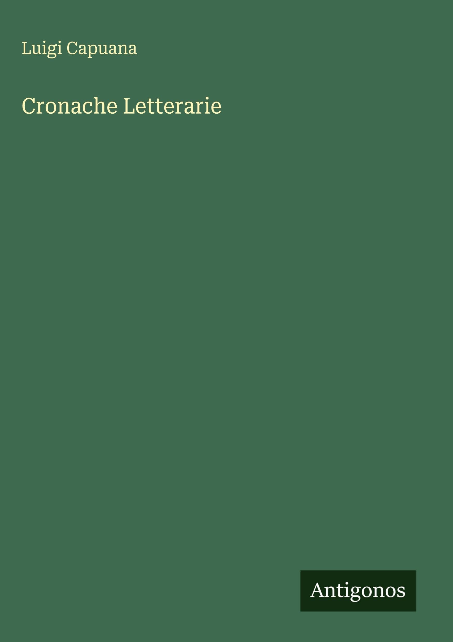 Cronache Letterarie