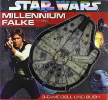 Star Wars Millennium Falke YT-1300: 3-D-Modell und Buch