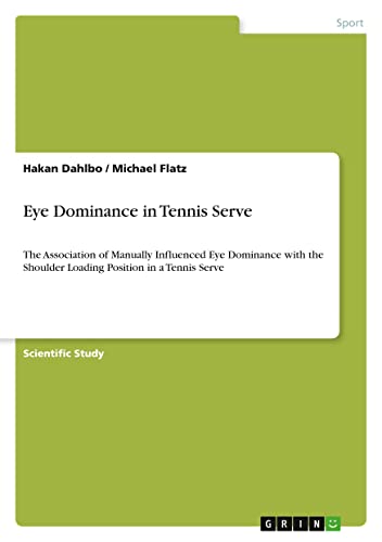 Eye Dominance in Tennis Serve: The Association of Manually Influenced Eye Dominance with the Shoulder Loading Position in a Tennis Serve