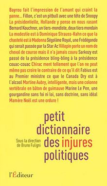 Petit dictionnaire des injures politiques