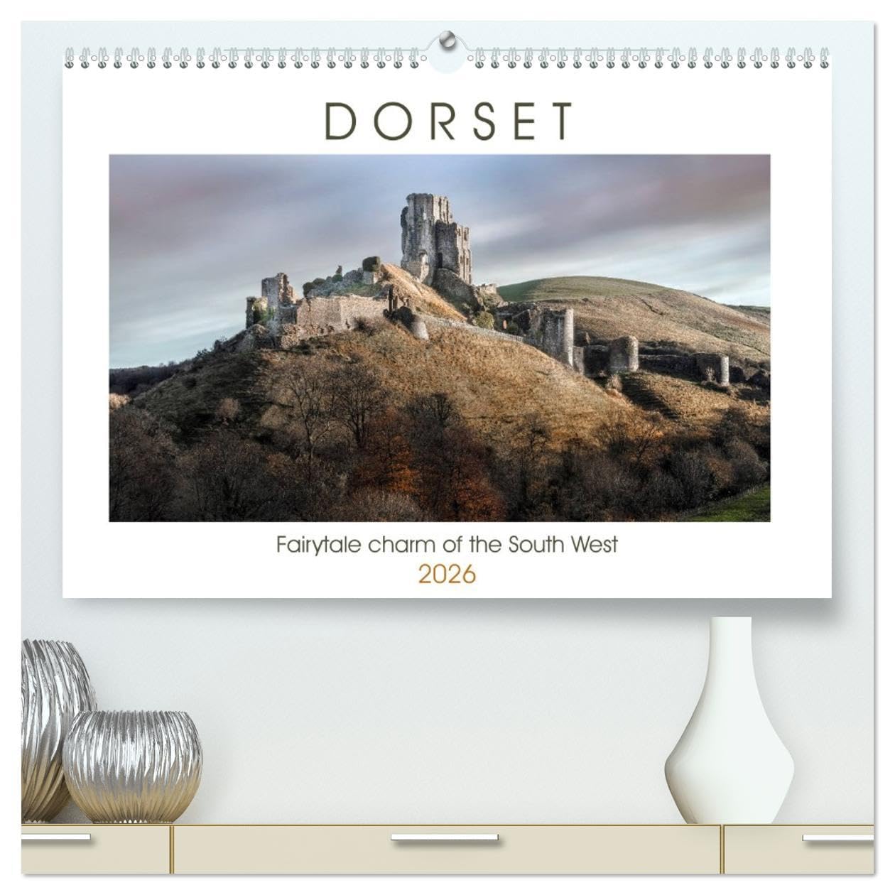 Dorset (High Quality Premium Wall Calendar 2026 DIN A2 landscape),CALVENDO 12 Month Wall Calendar: Fairytale charm of the South West